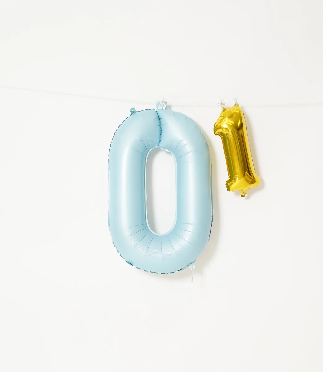 誕生日撮影用ナンバーバルーン